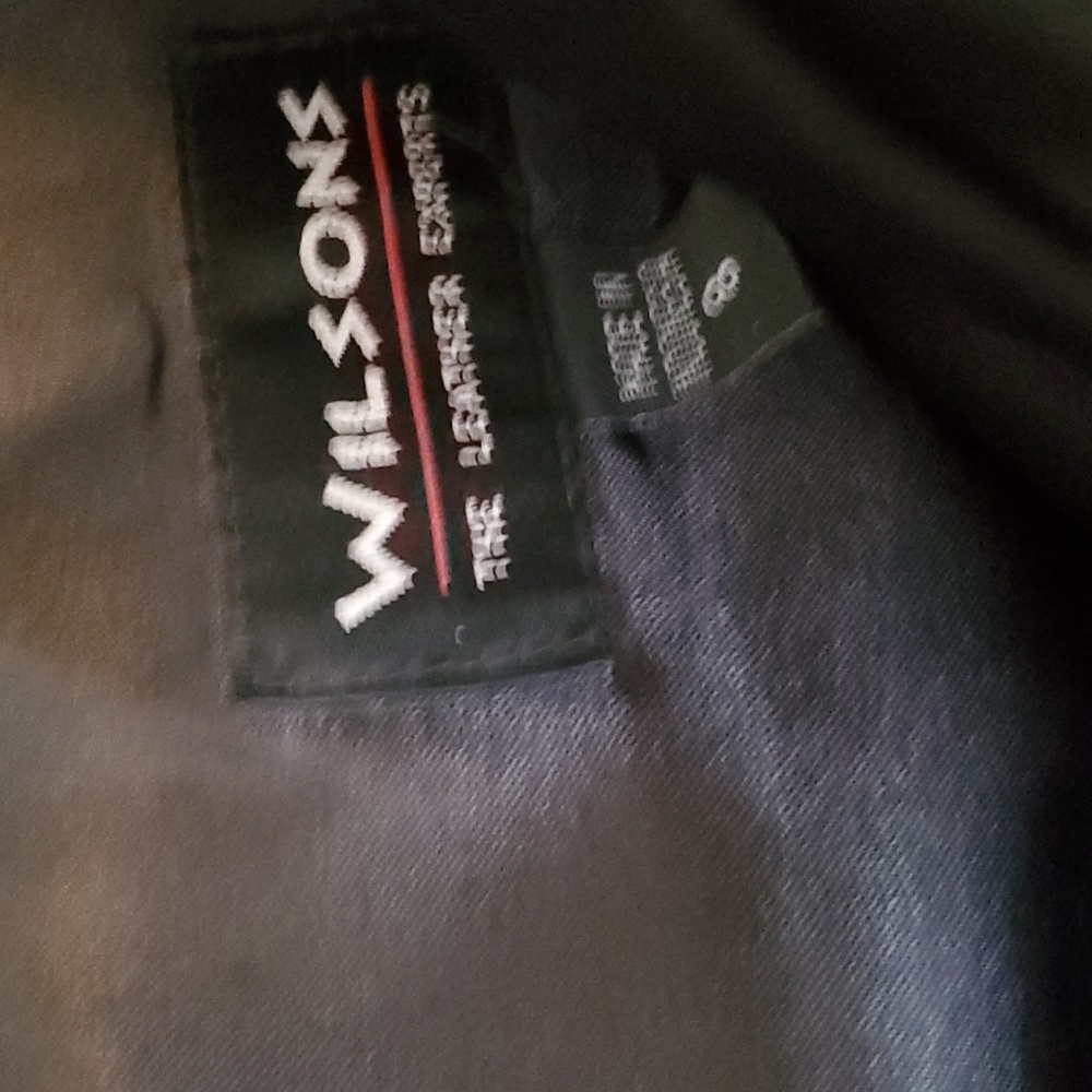Wilson leather lined pants size 8